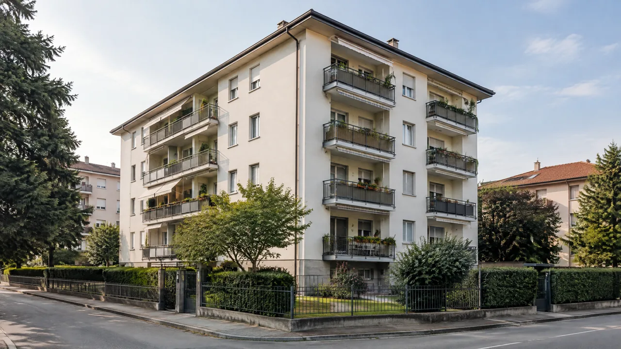 Edificio condominiale, immagine illustrativa